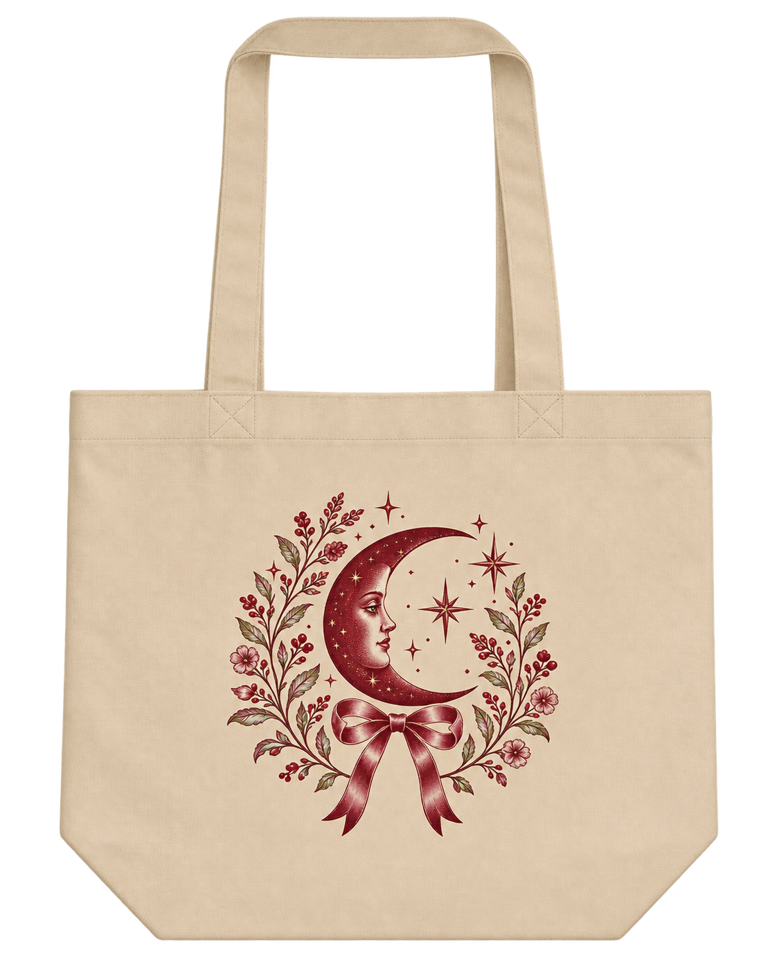 Coquette Crescent Moon - Eco Tote Bag