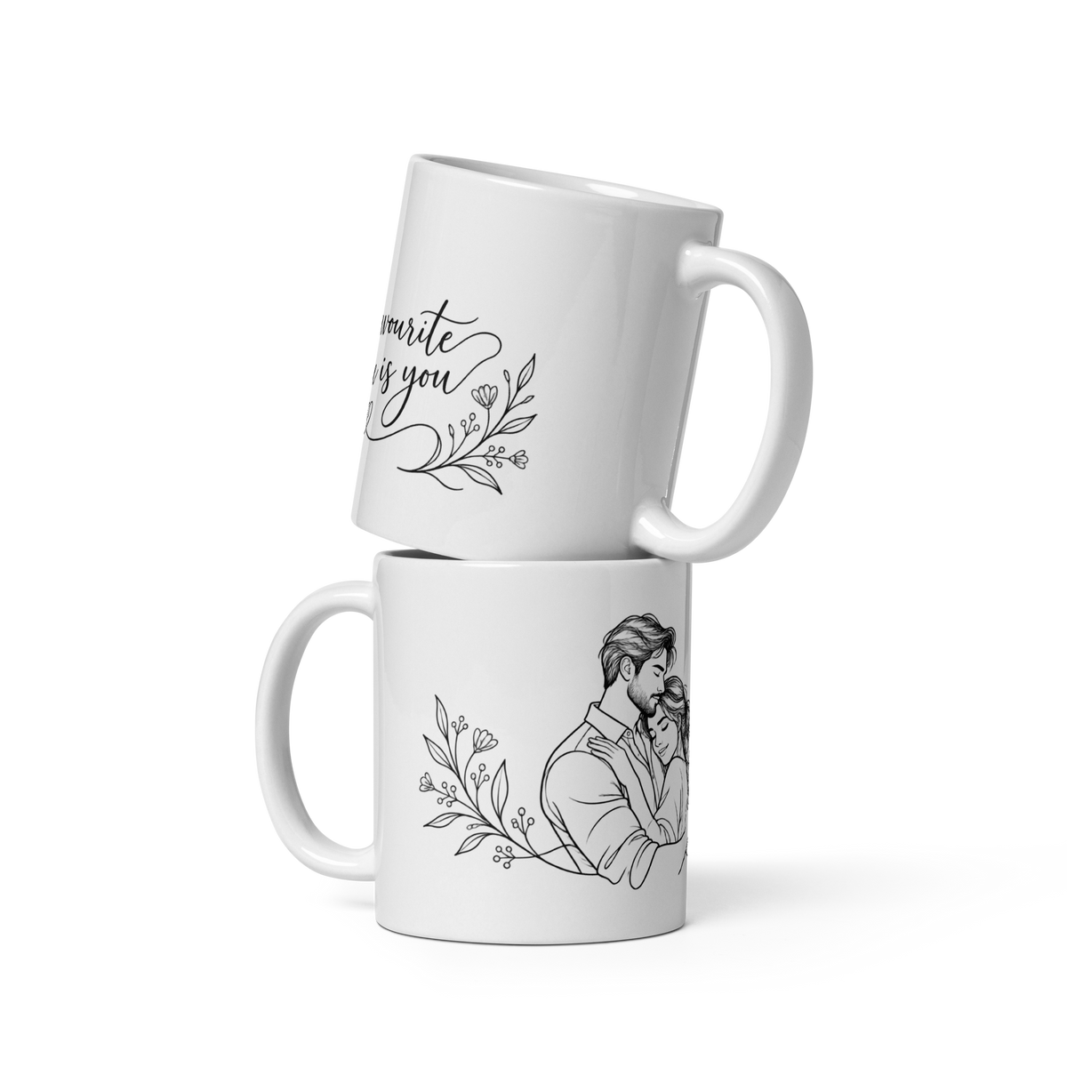 Mi lugar favorito eres tú - Taza blanca